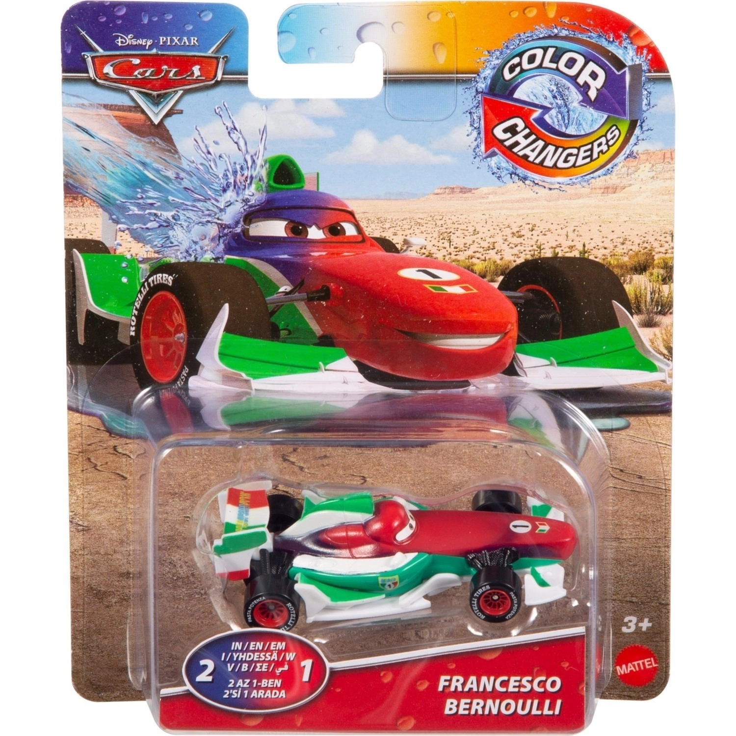 Cars Renk Değiştiren Araçlar Francesco Bernoulli GNY94-GNY98