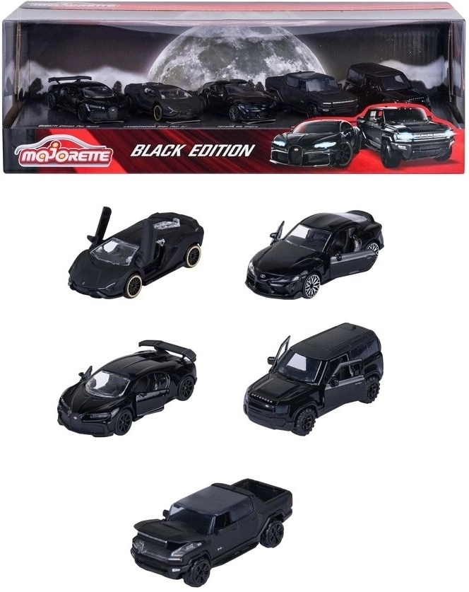 Majorette Black Edition 2.0 Araç Seti