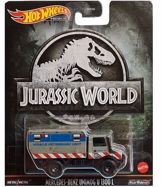 Hot Wheels Premium Jurassic World Mercedes-Benz Unimog U 1300L HCP08