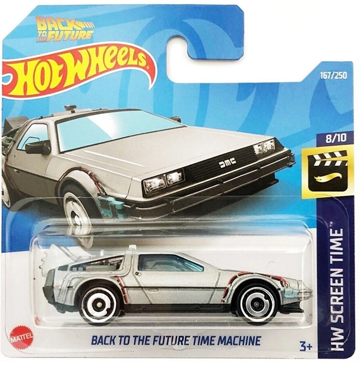 Hot Wheels Back To The Future Time Machine Delorean HCV54