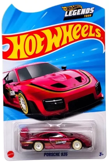 Hot Wheels Porsche 935 Pink Legends Tour Collectors Edition Premium JCB37