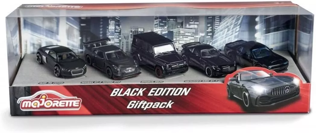 Majorette Black Edition 5’li Araba Seti