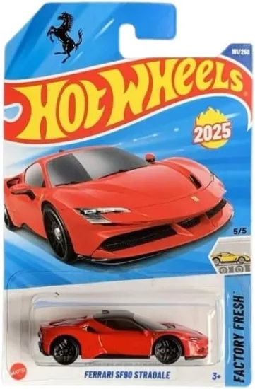 Hot Wheels Ferrari SF90 Stradale Yurt Dışı Uzun Kartonet