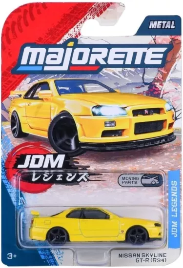 Majorette Premium Nissan Skyline Gt-R R34