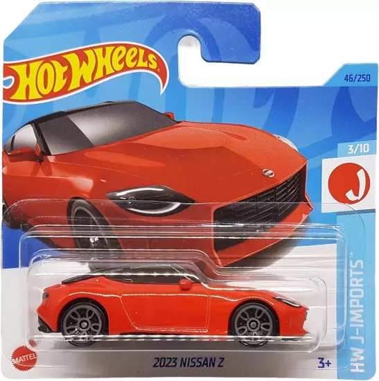 Hot Wheels - 2023 Nissan Z - HW J-Imports 3/10 - HKK64 - Short Card - kırmızı - Mattel 2023