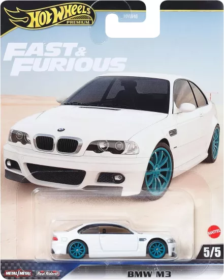 Hot Wheels Fast-Furious Premium Araba BMW M3 E4672 HNW46-HYP70