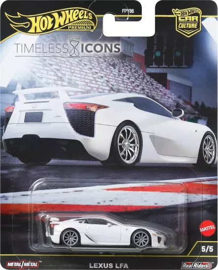 Hot Wheels Premium Car Culture Timeless Icons LEXUS LFA JBK57