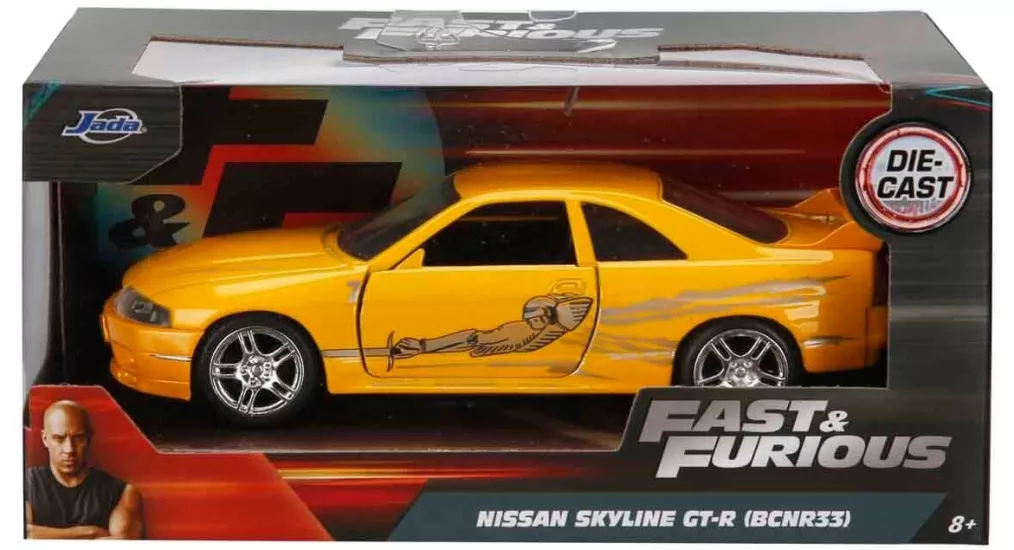 Jada Fast & Furi̇ous 1:32 Ölçekli Araba Nissan Skyline GT-R (BCNR33)