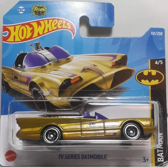 Hot Wheels Tv Series Batmobile 2022 *Altın Dc