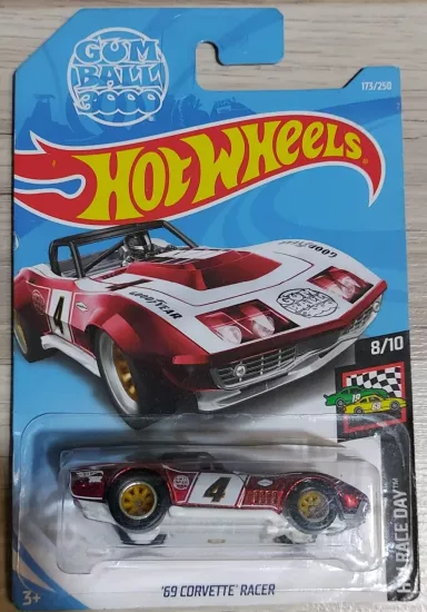 Hot Wheels 69 Corvette Racer STH Super Treasure Hunt